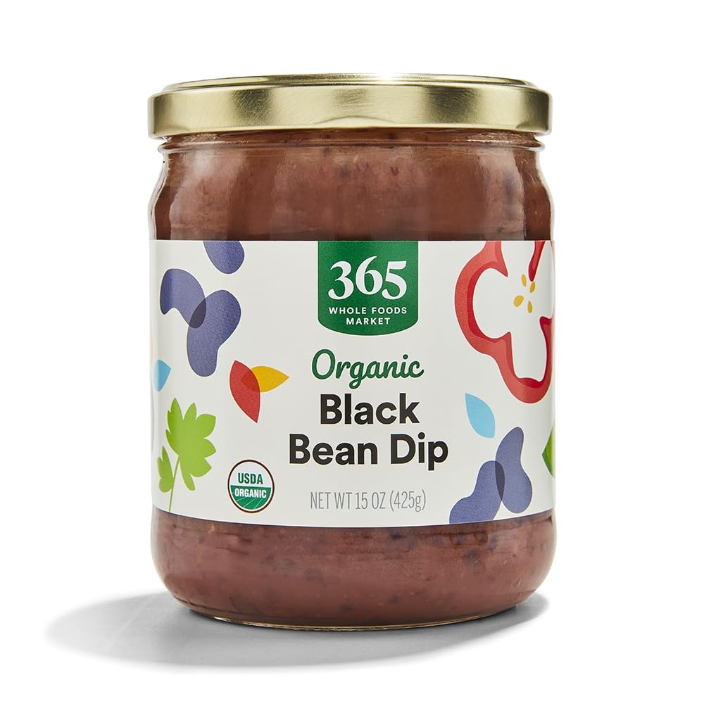365 by Whole Foods Market Organic Black Bean Dip, 15 Ounce