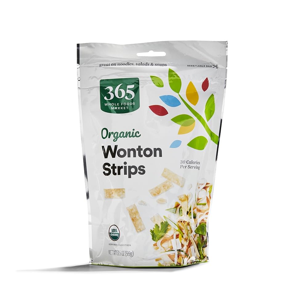 365 by Whole Foods Market Organic Wonton Strips, 3.5 Ounce