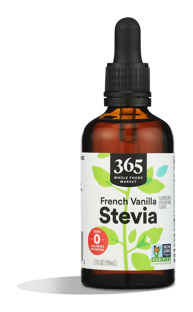 Stevia Liquid Extract, Naturally Flavored French Vanilla, 2 Fl Oz