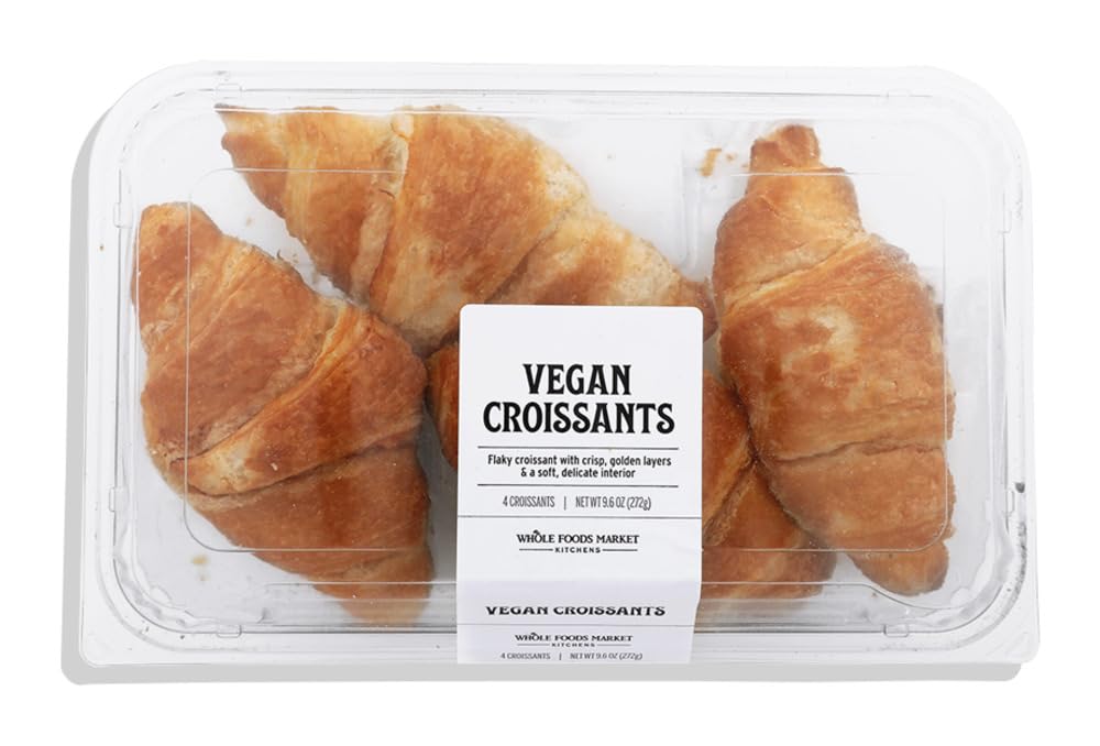 Whole Foods Market Kitchens Vegan Croissant 4 Count, 9.6 OZ