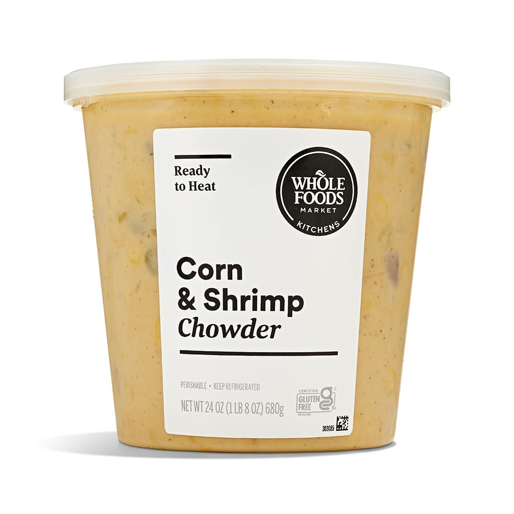 Whole Foods Market Kitchens Corn and Shrimp Chowder, 24 OZ