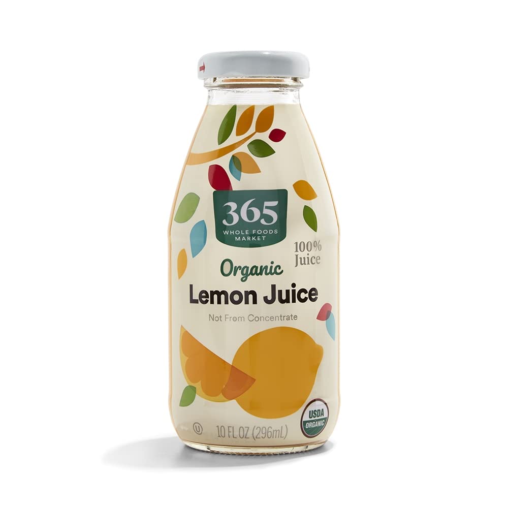 365 by Whole Foods Market Organic Lemon Juice, 10 Fl Oz