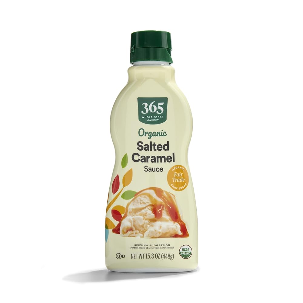 Organic Salted Caramel Sauce, 15.8 Ounce