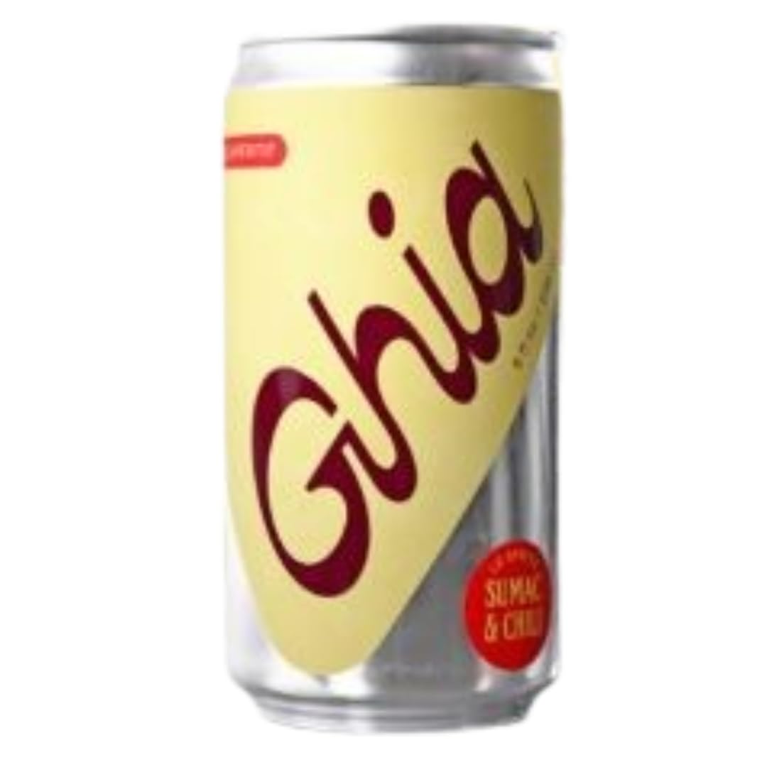 Ghia Non-Alcoholic Le Spritz | Sumac & Chili 1-Pack | Canned Mocktail & Cocktail Mixer, Zero Proof Sparkling Apéritif with Soothing Herbal Extracts | No Sugar, No Artificial Flavors, Caffeine-Free