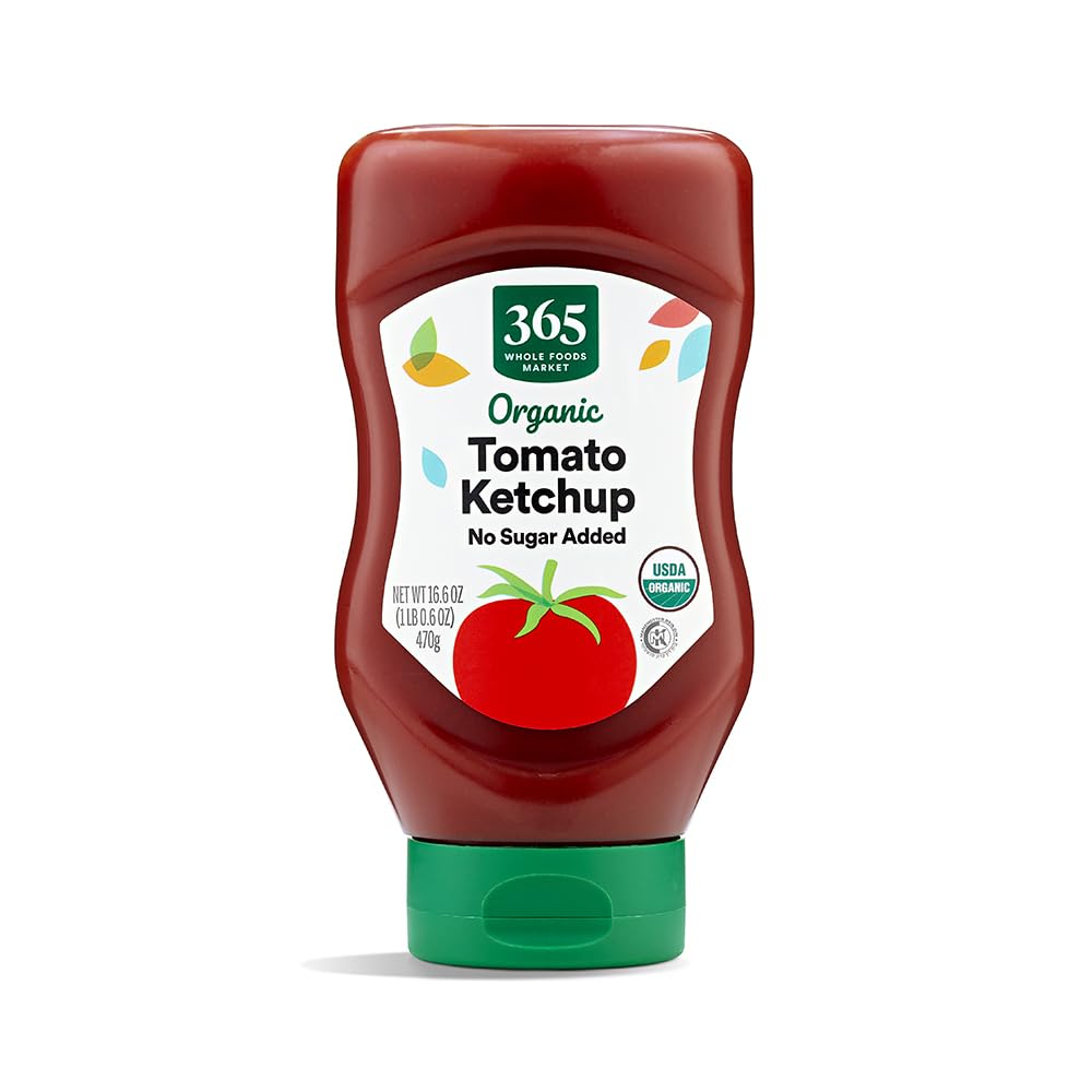 Organic No Sugar Added Ketchup, 16.6 Ounce