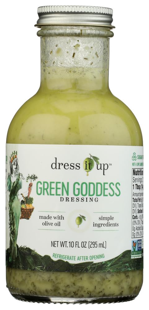 Dress It Up Green Goddess Dressing – Herb‑Packed Creamy Dressing with Basil, Mint & Tarragon for Salads, Veggies & Sandwiches