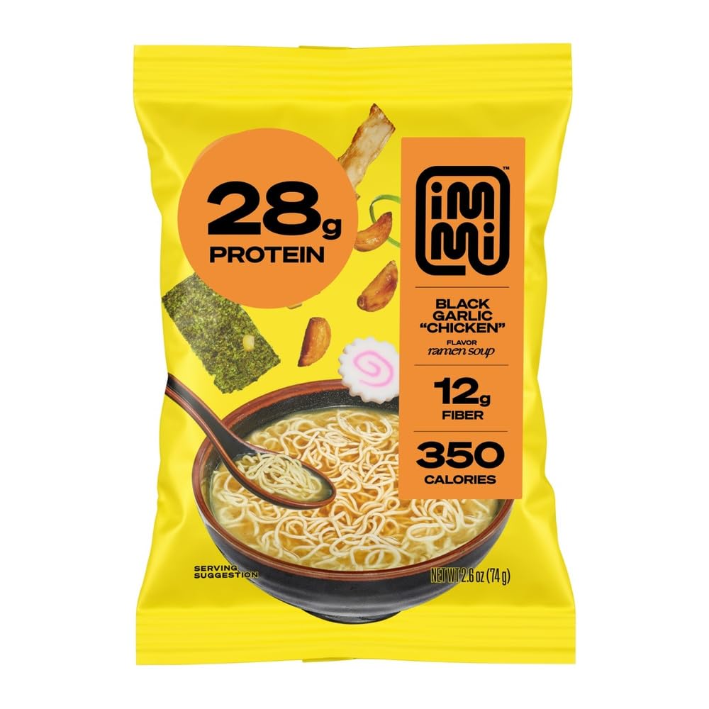 Immi, Ramen Chicken Black Garlic Plant Based, 2.43 Ounce