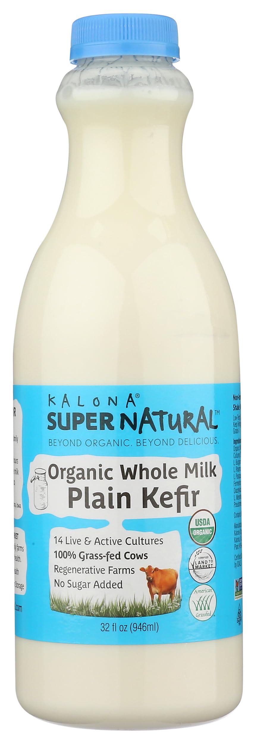 Kalona Supernatural Organic Plain Kefir, 32 FZ