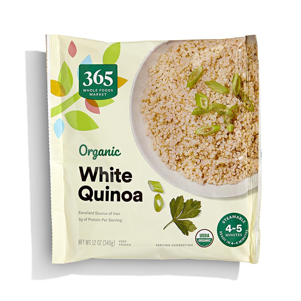 Organic White Quinoa, 12 oz, (Frozen)