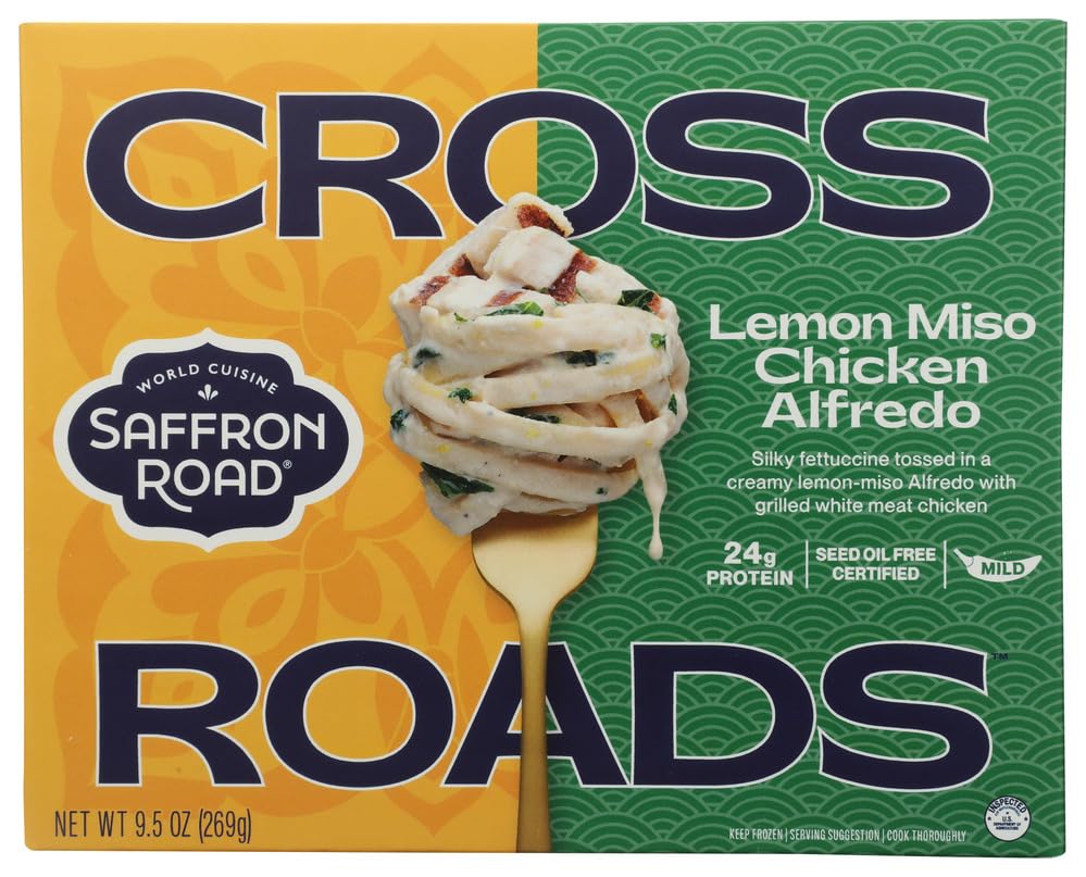 Saffron Road Lemon Miso Chicken Alfredo, 9.5 OZ