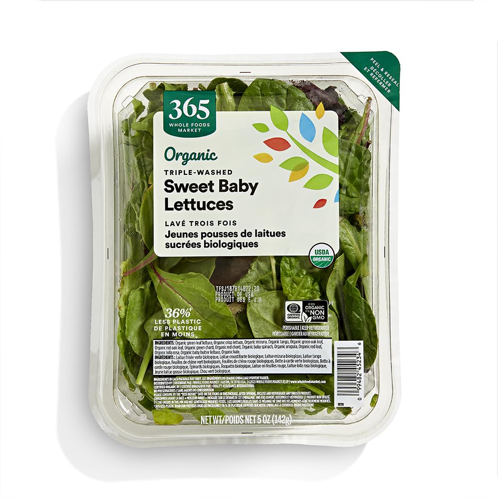 Organic Sweet Baby Lettuces, 5 oz