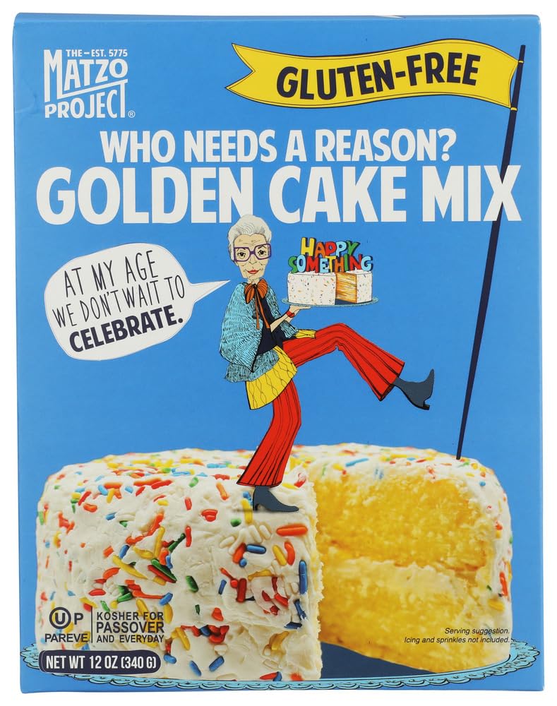 The Matzo Project, Passover Golden Cake Mix, 12 Ounce