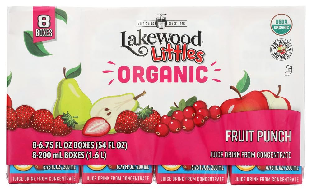 Lakewood JUICE FRUIT PUNCH 8CT