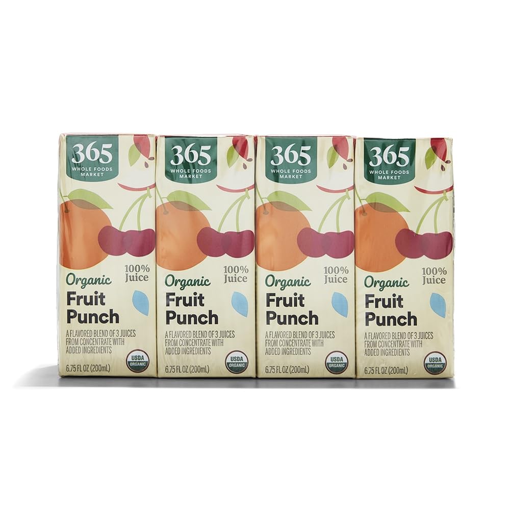 Organic Fin-Tastic Fruit Punch, 8 Pack