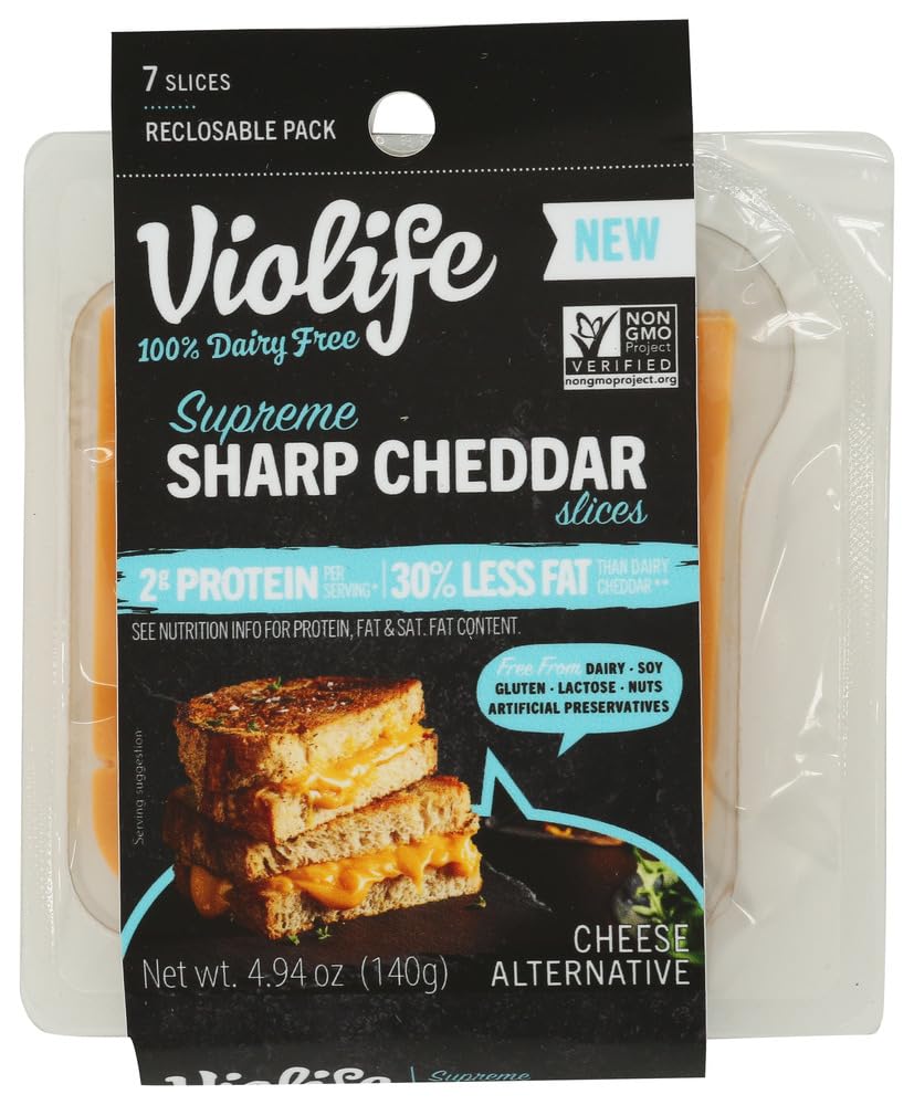 Supreme Sharp Cheddar Slices, 4.94 Ounce
