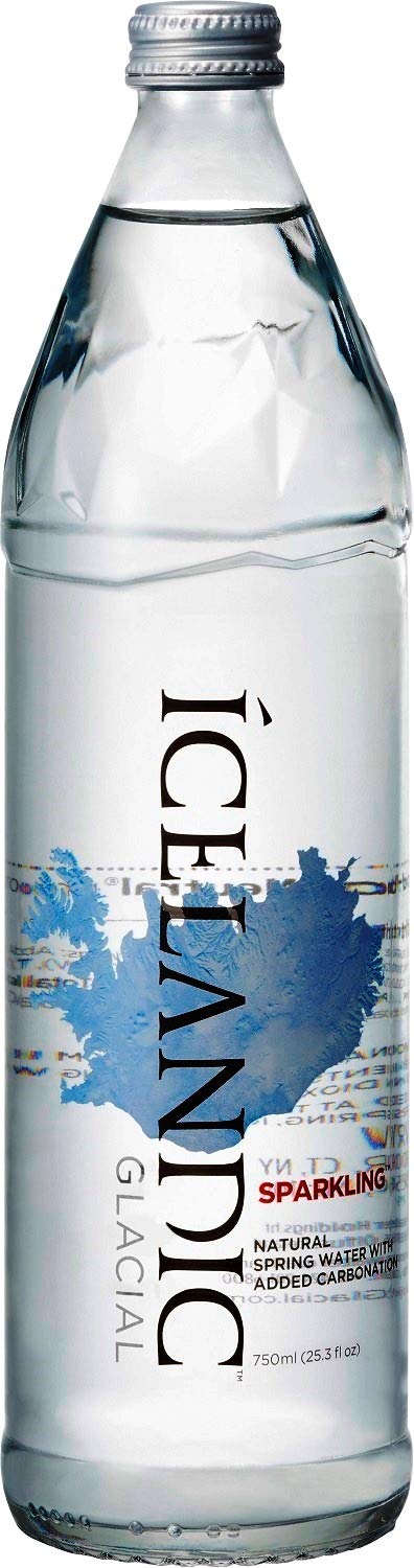 ICELANDIC GLACIAL Sparkling Water Case, 25.3 FZ