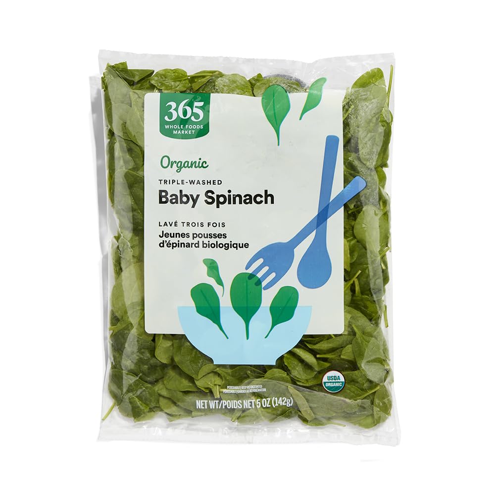 365 by Whole Foods Market Organic Baby Spinach, 5 oz