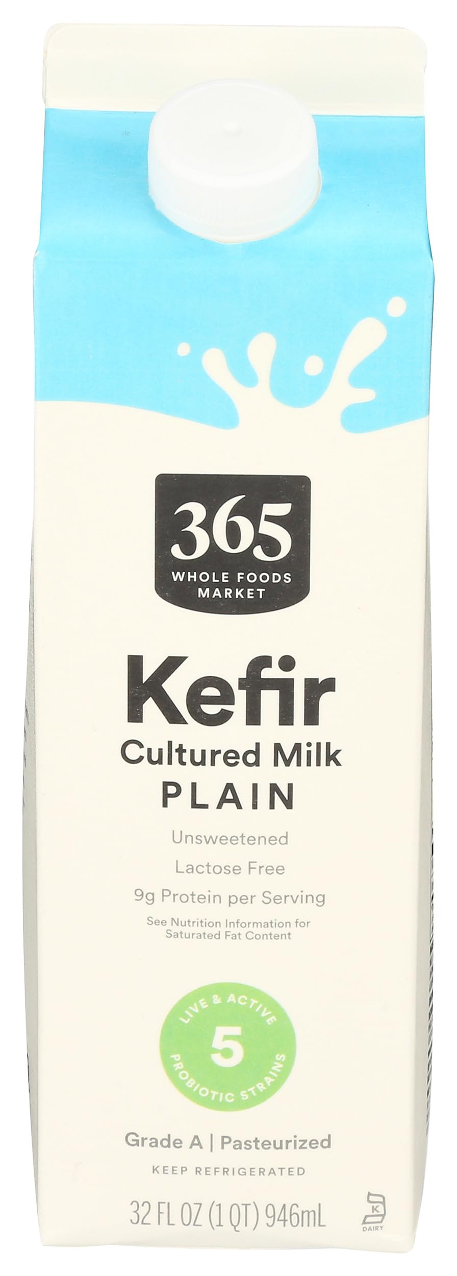 365 by Whole Foods Market Plain Kefir, 32 FZ