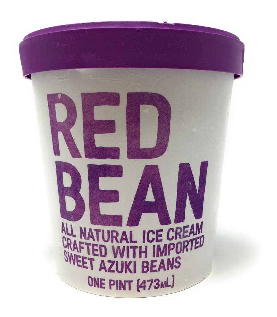MR GREEN TEA ICE CREAM Red Bean Ice Cream, 16 OZ