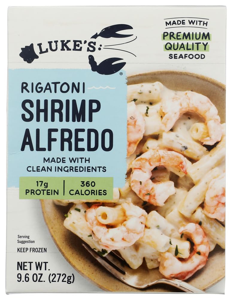 Lukes Lobster Creamy Shrimp Alfredo, 9.6 OZ