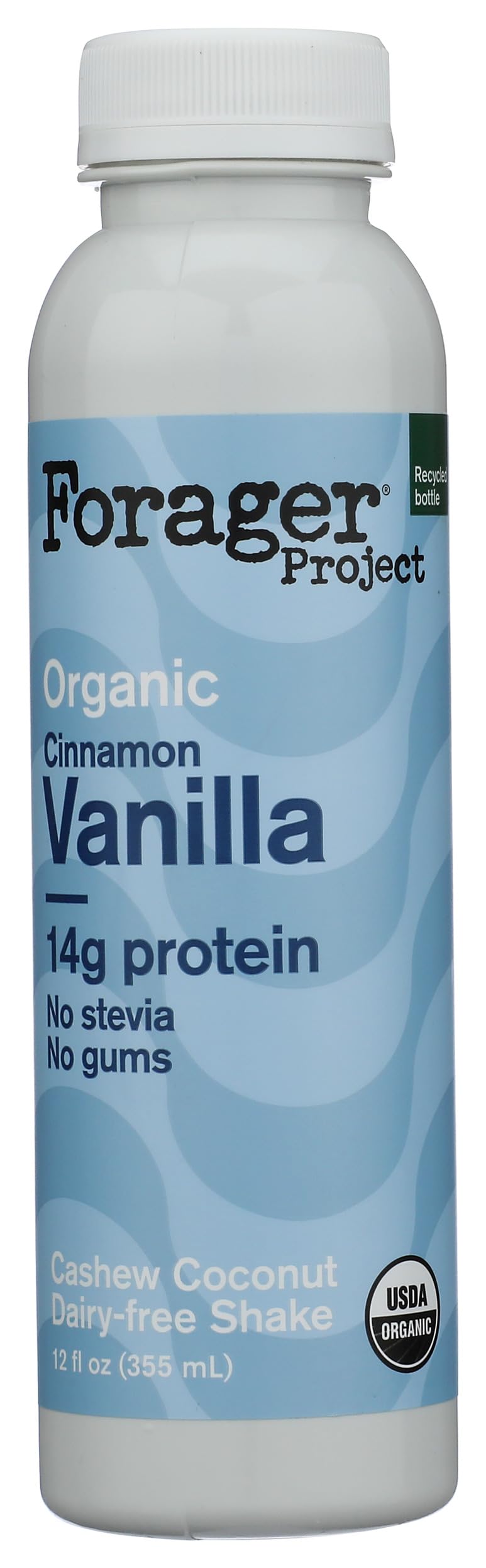 Forager Proje Count, Shake Plant Protein Nuts Vanilla Organic, 12 Fl Oz