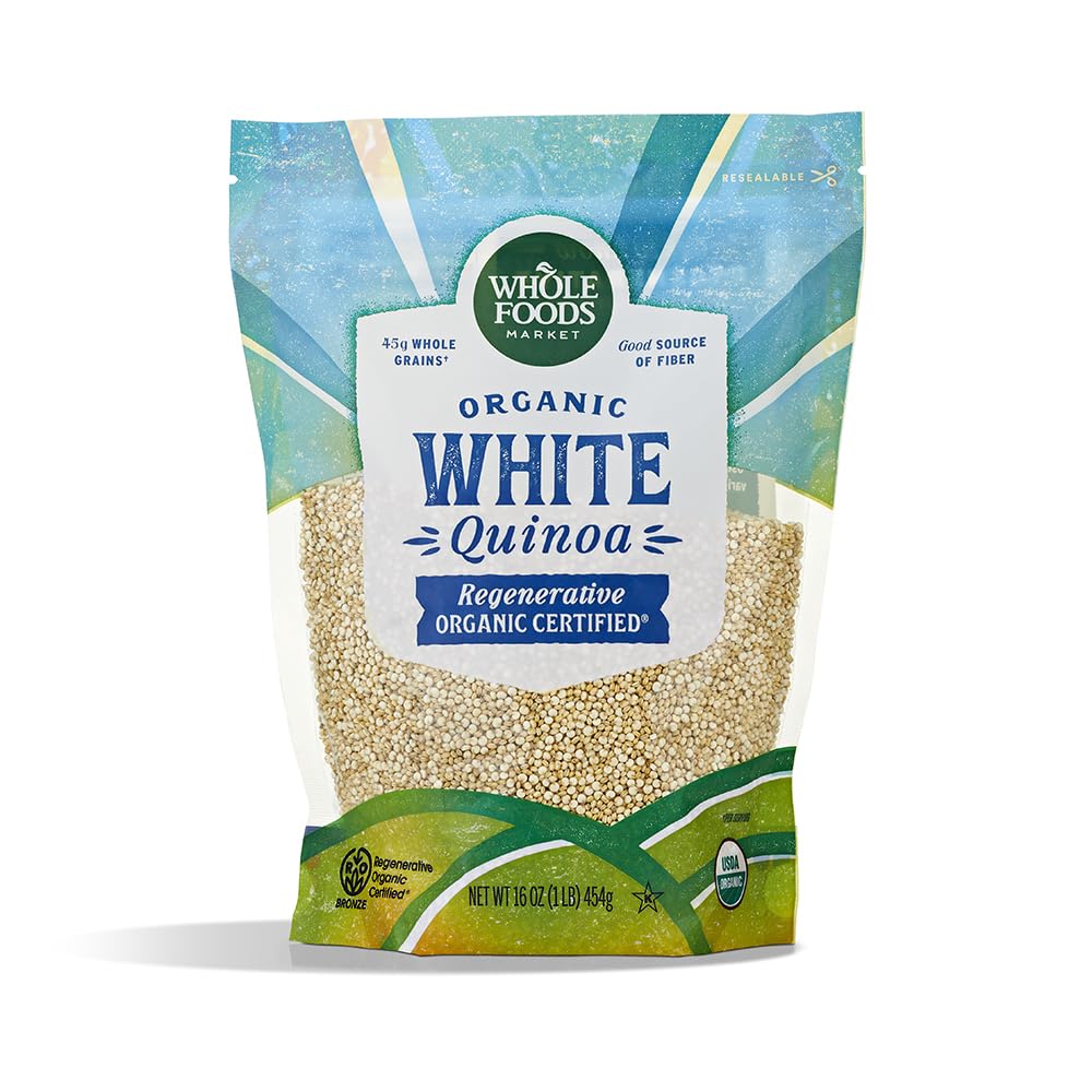 Whole Foods Market Organic White Quinoa, 16 OZ