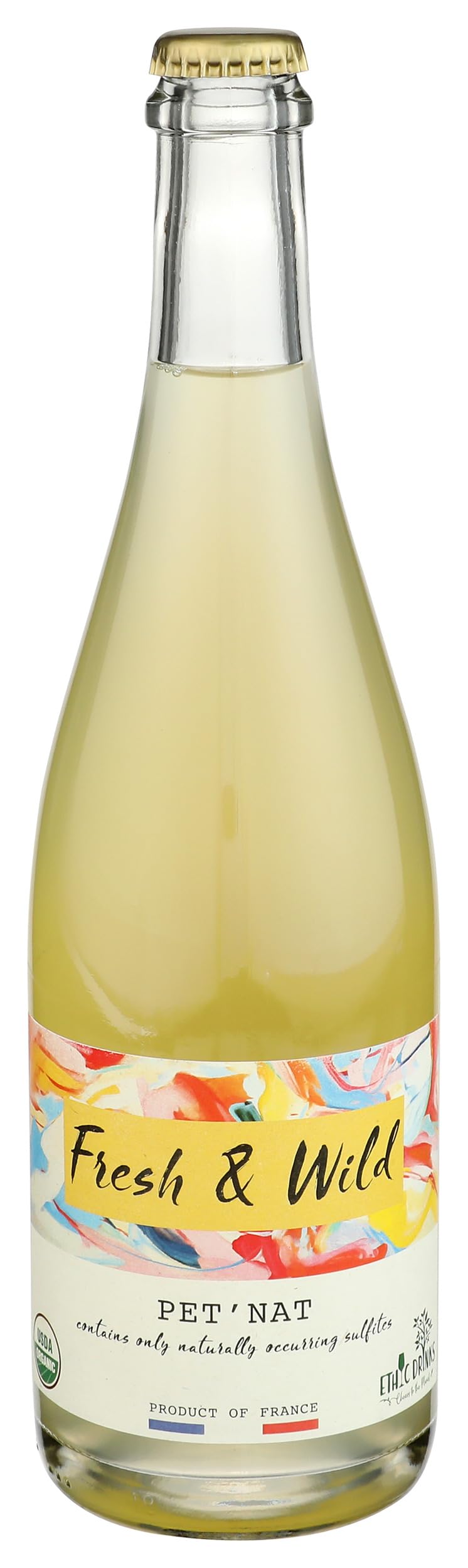 EthicDrinks Organic Fresh & Wild Pet Nat Blanc, 750 ML