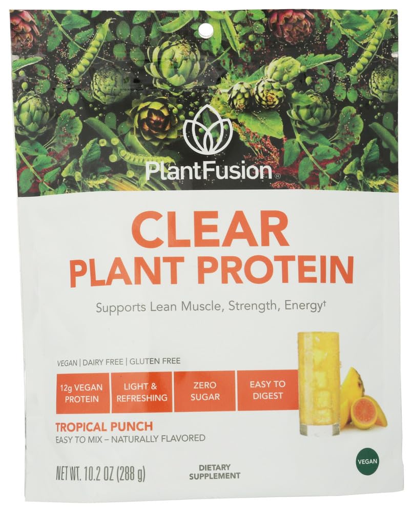 Plantfusion Tropical Punch Clear Plant Protein, 10.2 OZ