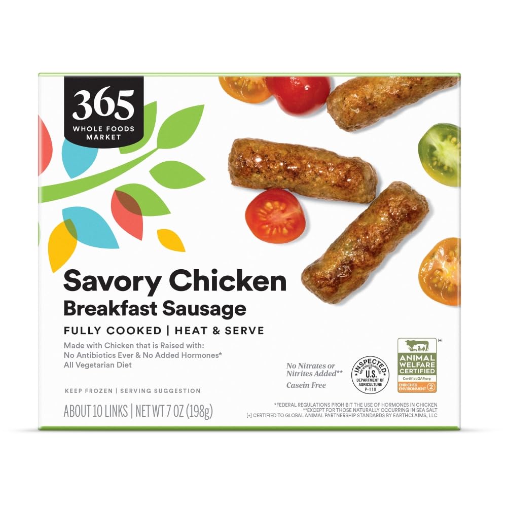 365 by Whole Foods Market Breakfast Chicken Sausage, 7 oz