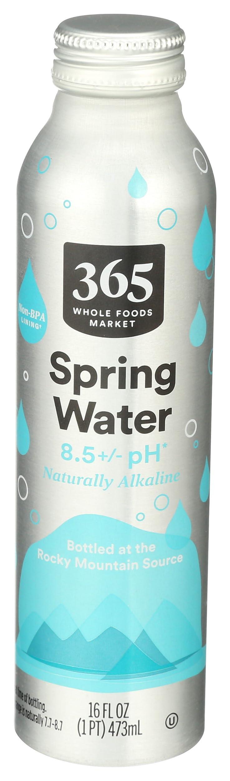 365 by Whole Foods Market Mineral Spring Water, 16 Fl Oz