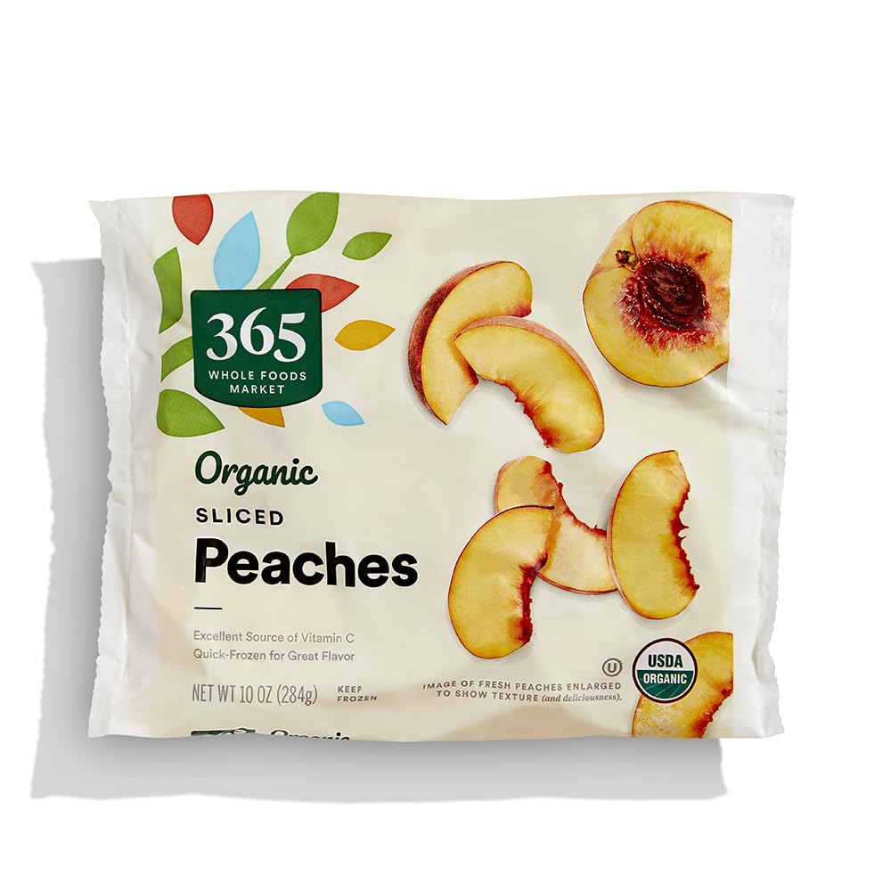 365 by Whole Foods Market Organic Sliced Peaches, 10 oz