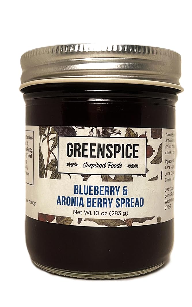 Blueberry & Aronia Berry Fruit Spread, 10 Ounce