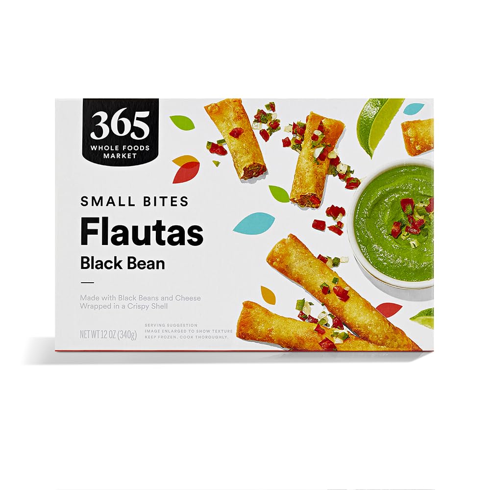 365 by Whole Foods Market Black Bean Flautas, 12 OZ