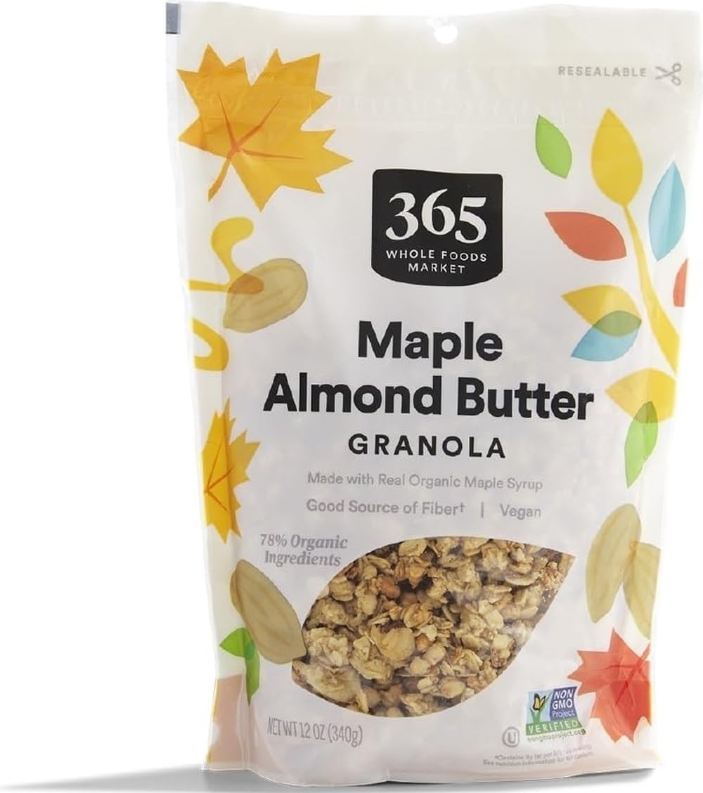 Maple & Almond Butter Granola, 12 Ounce