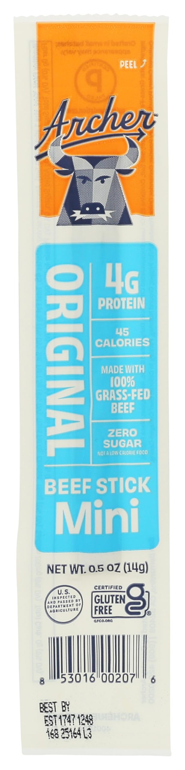 Archer Stick Mini Beef Original Single, 0.5 Ounce