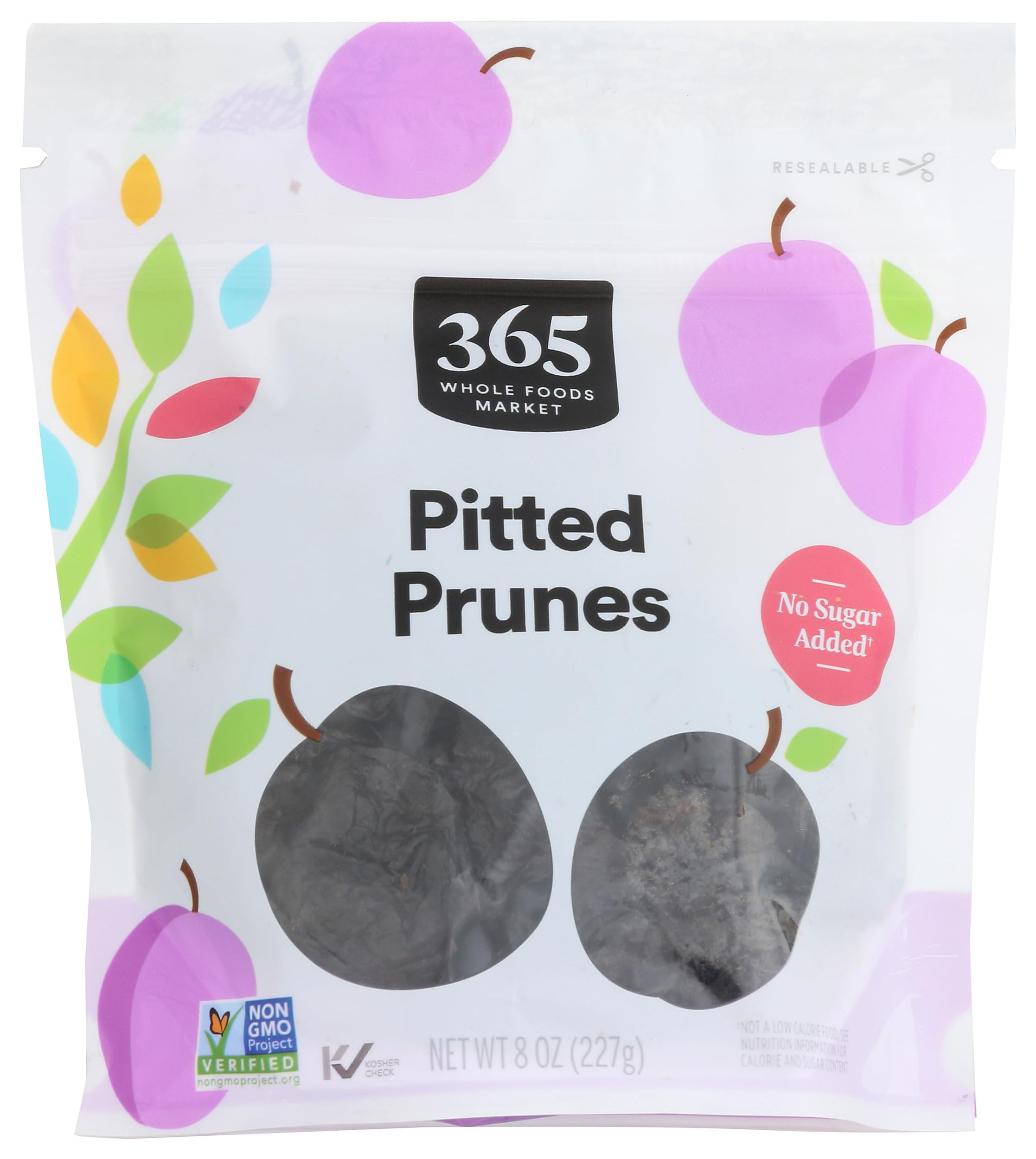 365 by Whole Foods Market Pitted Prunes, 8 Ounce