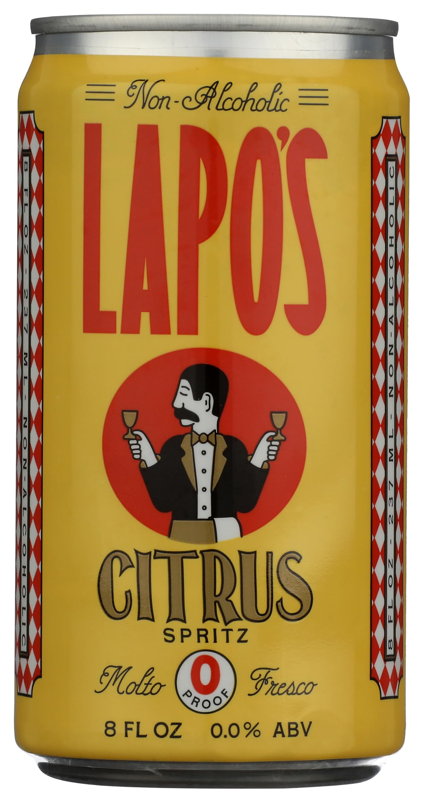 Lapo's Non-Alcoholic Citrus Spritz 8Fl Oz Sgl, 8 Fl Oz