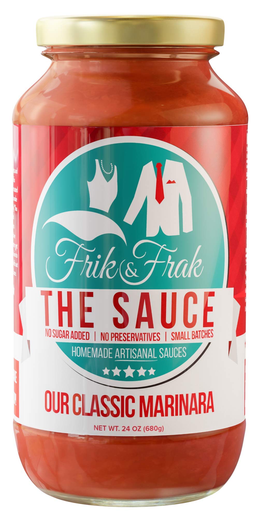 Frik & Frak Sauce Classic Marinara, 24 Ounce