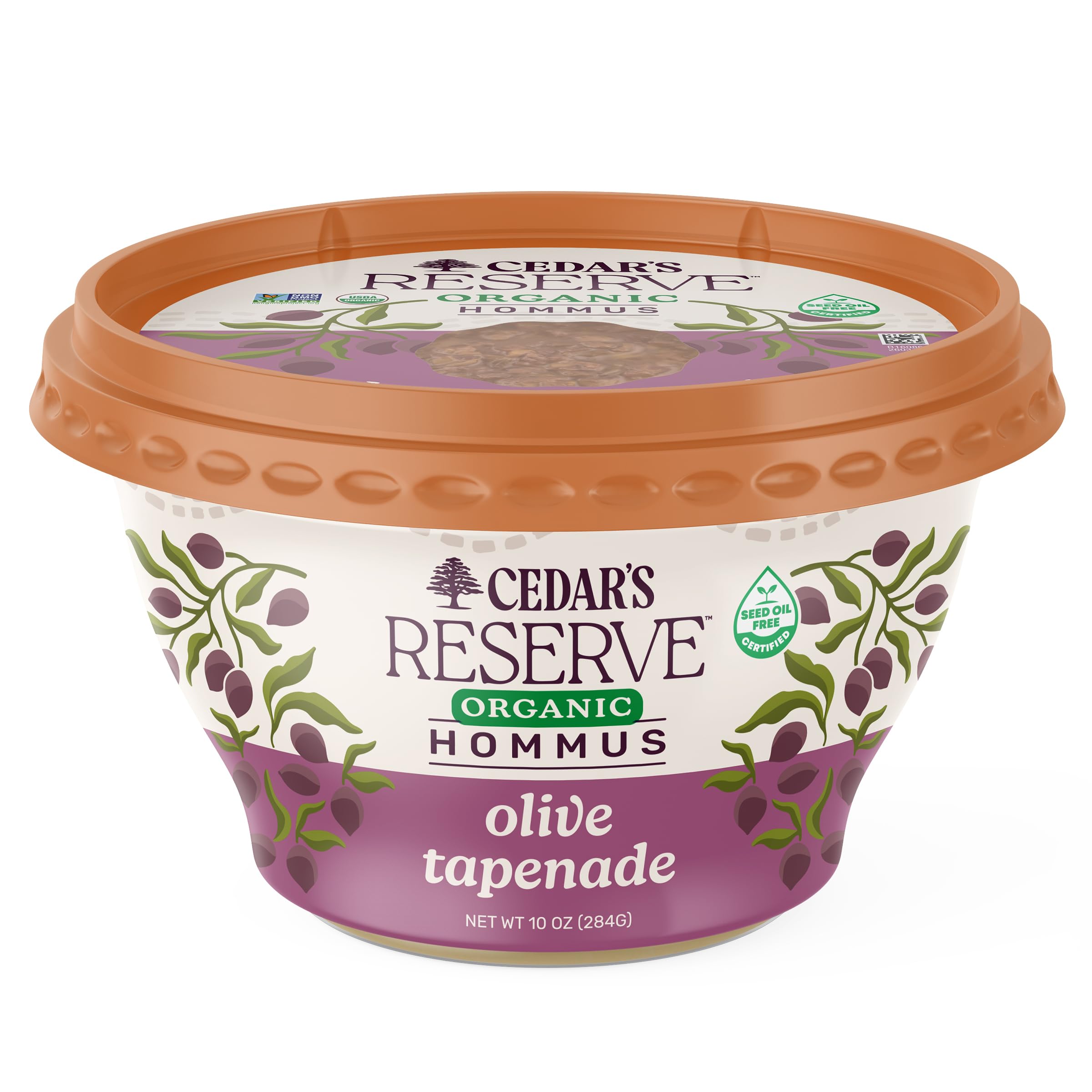 Cedar's Organic Reserve Olive Tapenade Hummus