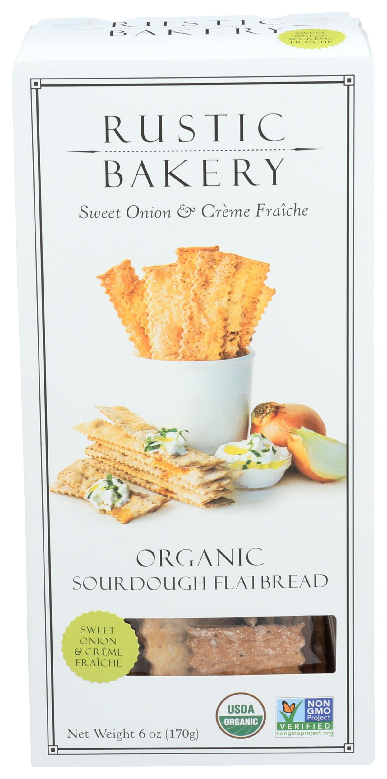 Flatbread Onion Creme French, 6 Ounce