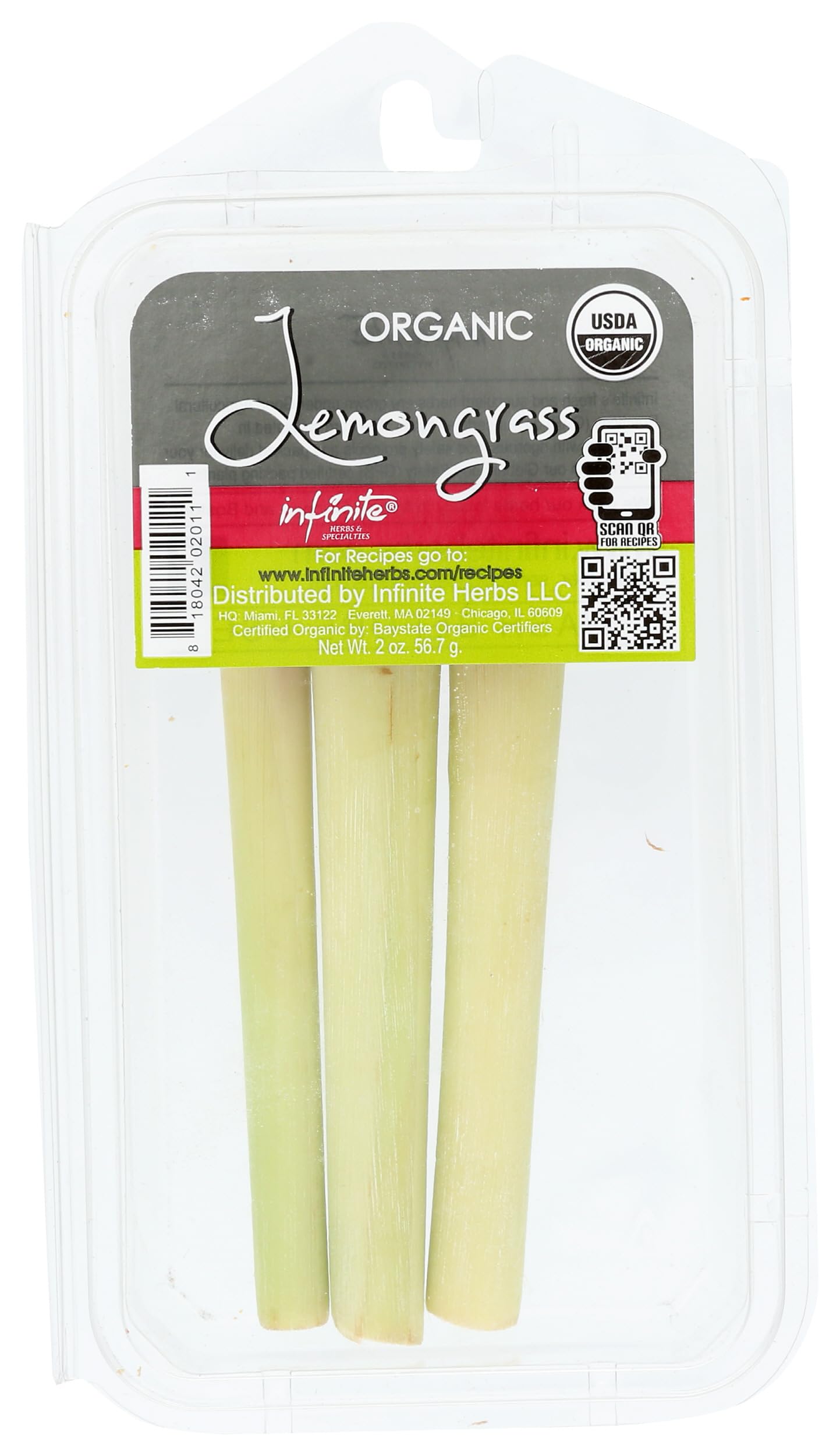 Jacobs Farm Lemongrass Organic, 2 Ounce