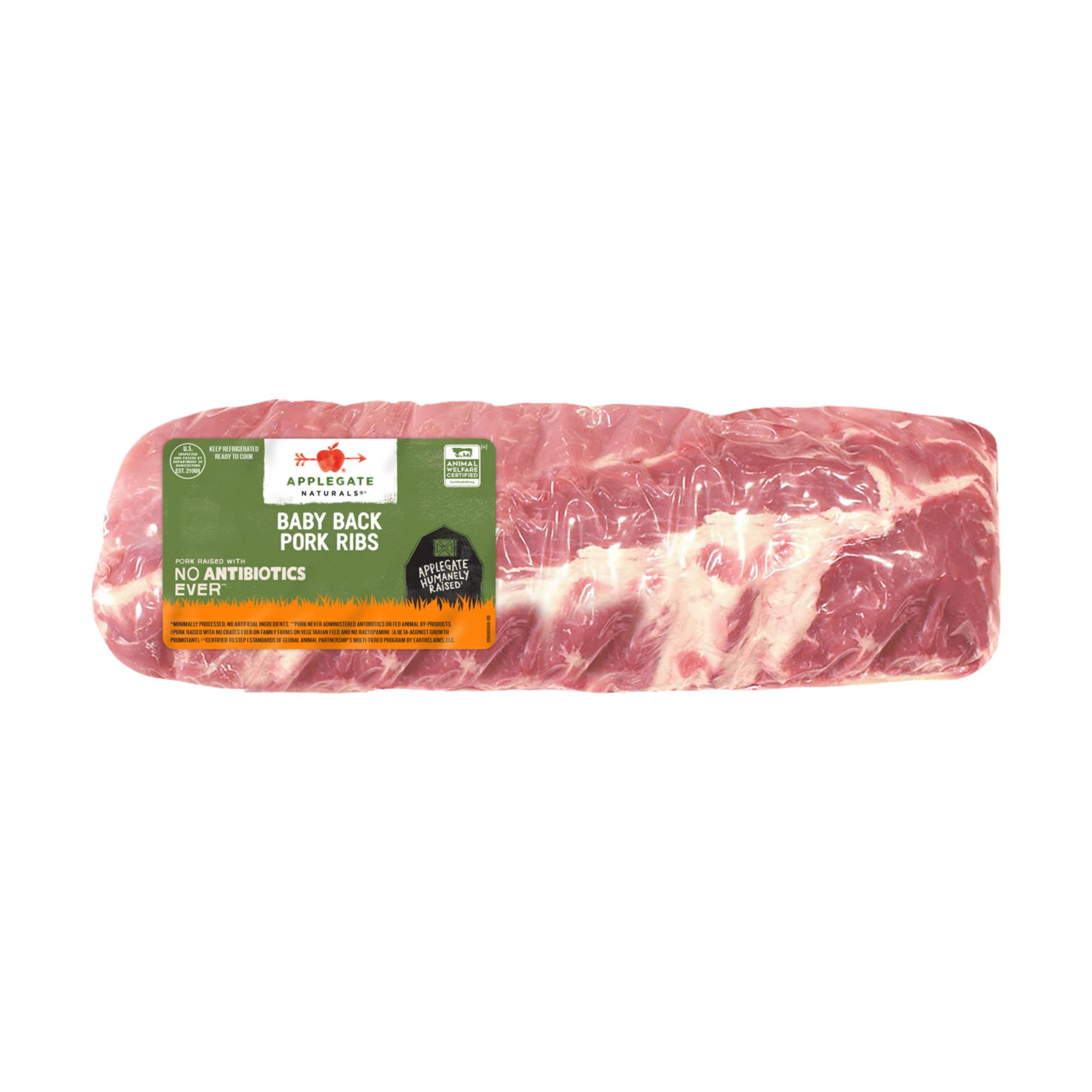 Applegate Farms Baby Back Pork Ribs