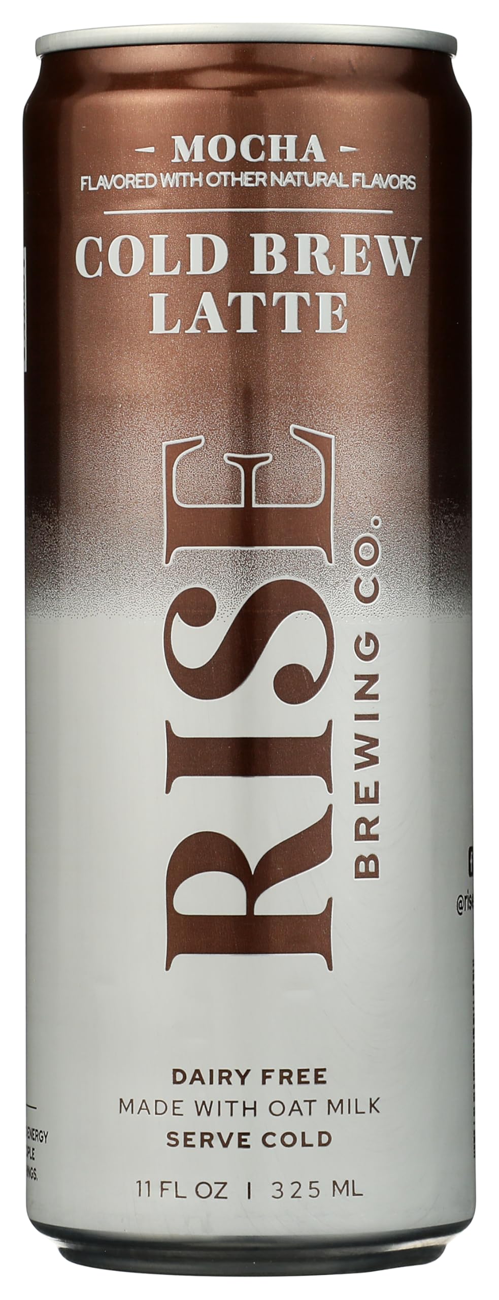 Rise Brewing Co Organic Oat Milk Mocha Latte Cold Brew Coffee, 11 FZ