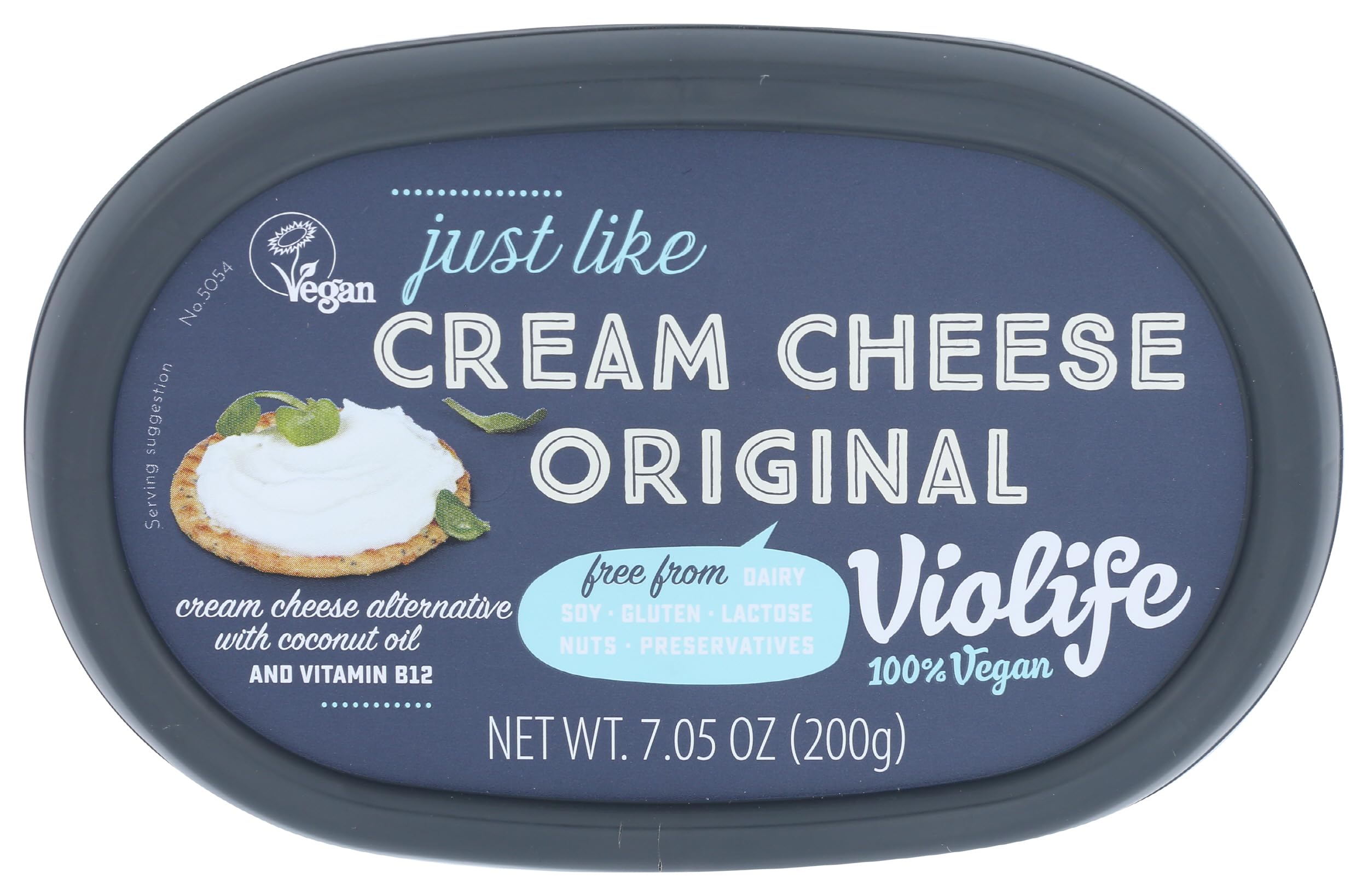 Violife Vegan Gluten-Free Original Cream Cheese Spread, 7.05 OZ
