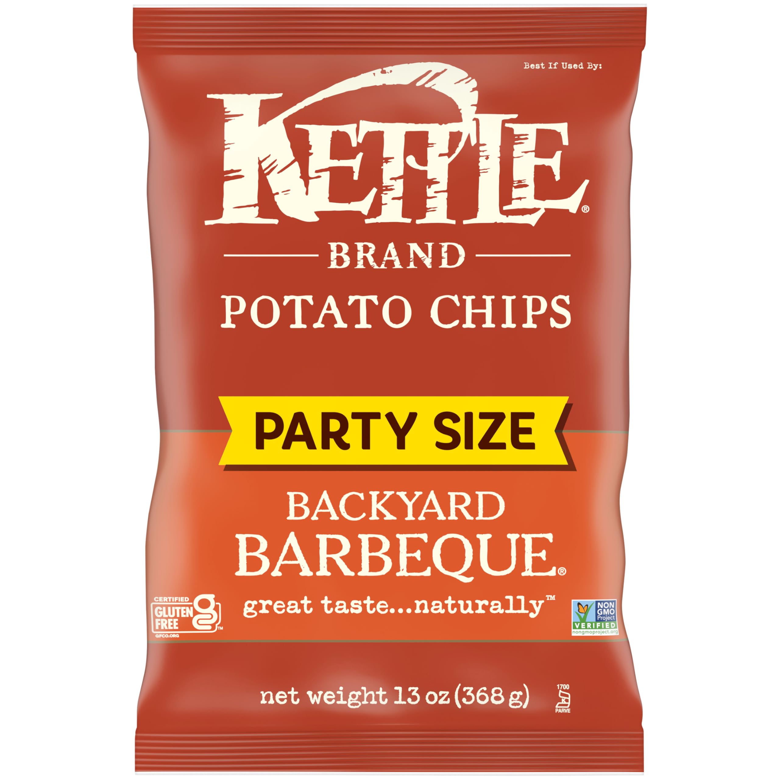 Kettle Brand Backyard Barbeque Potato Chips, 13 Oz 1 bag