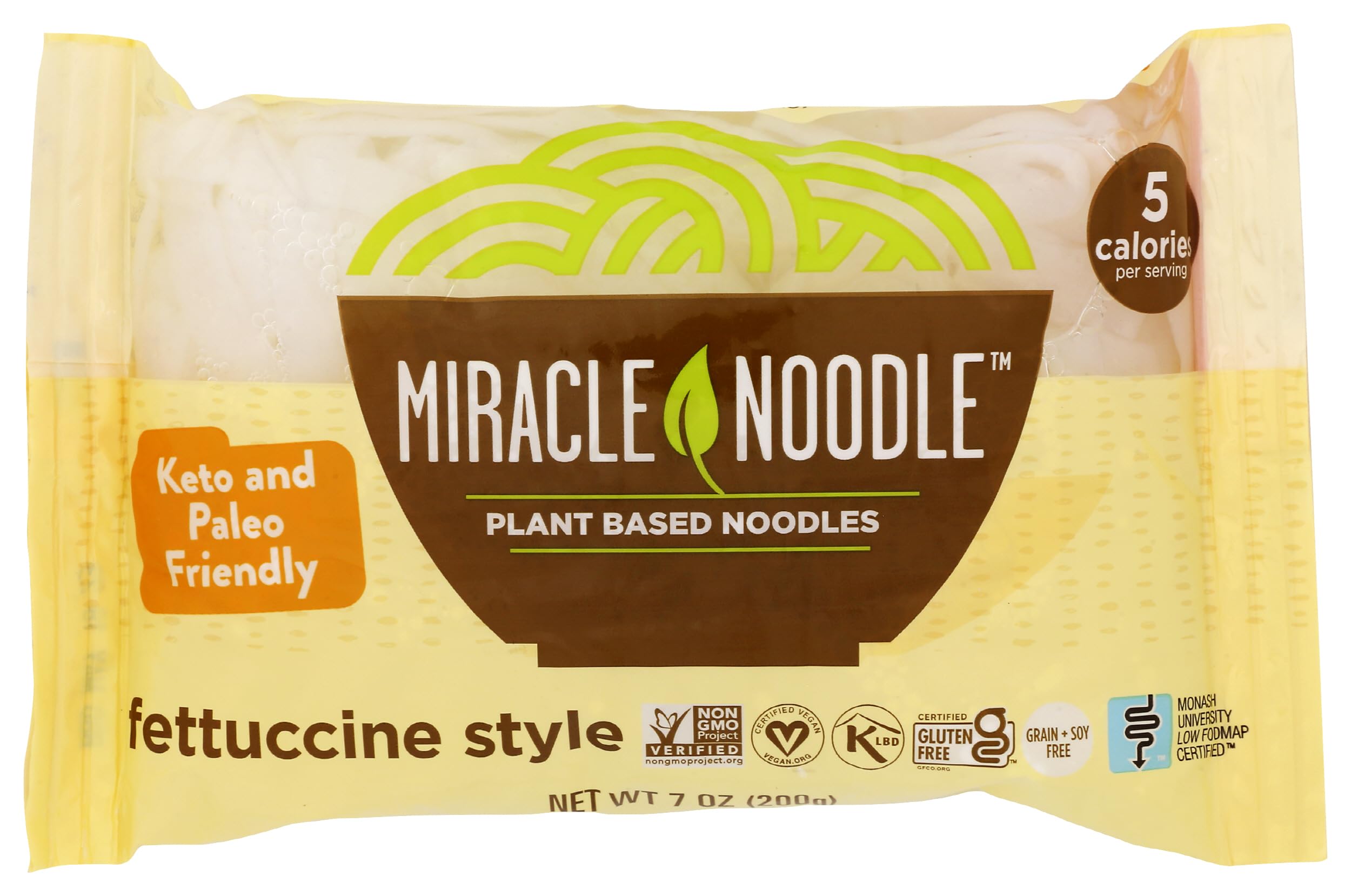 Miracle Noodle Fettuccini Shiratake, 7 Ounce