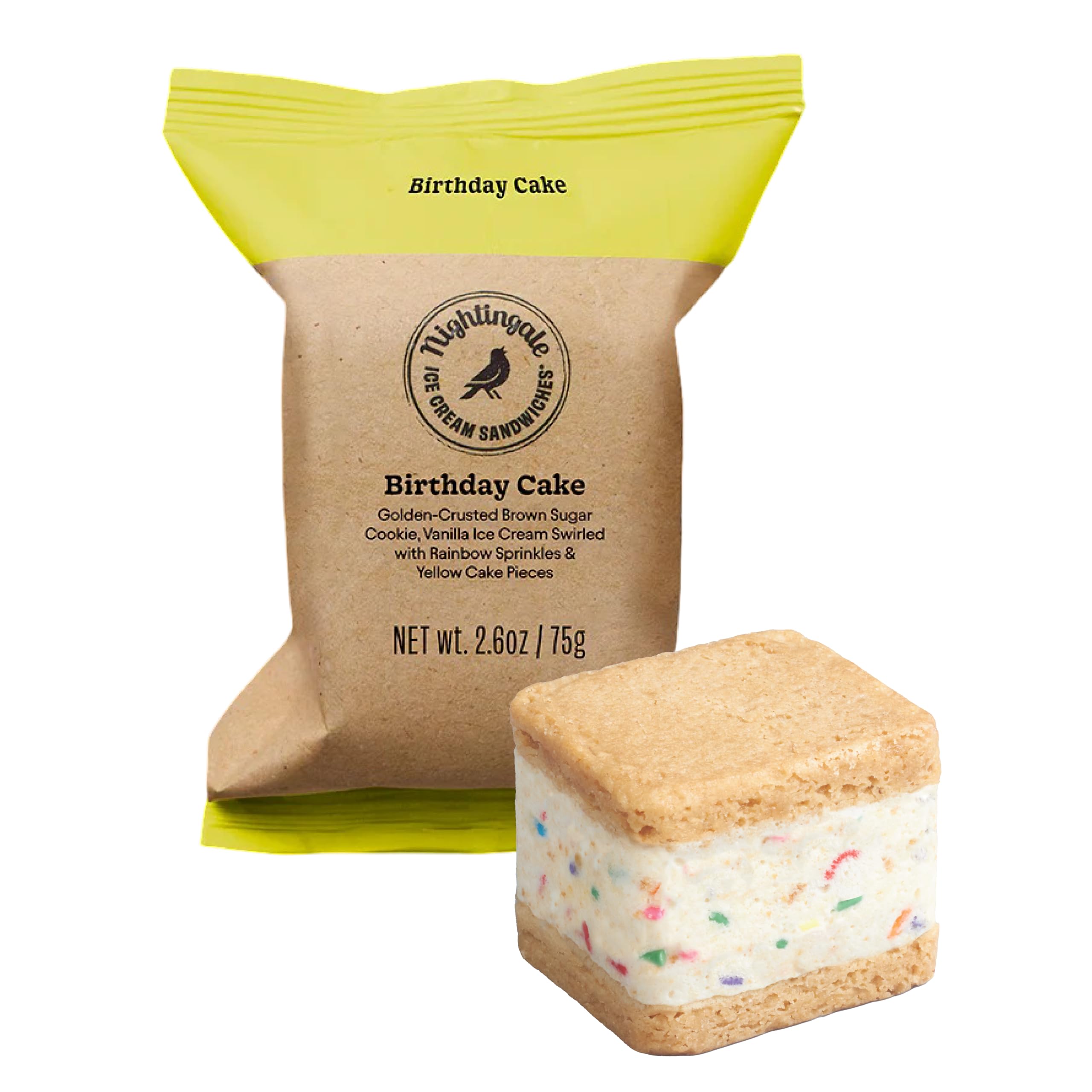 Birthday Cake Ice Cream Sandwich, 2.6 Ounce
