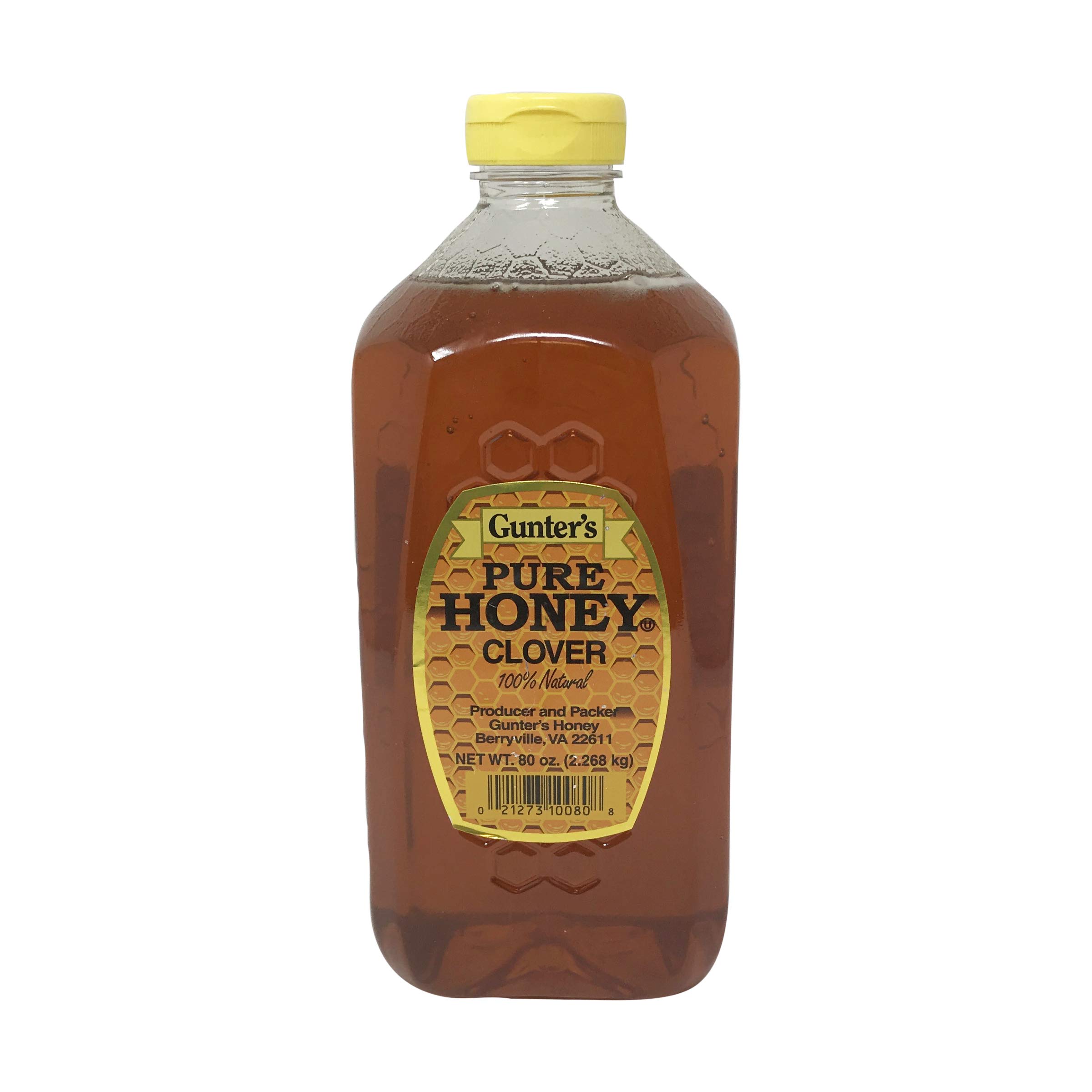 Gunter Apiaries Honey Clover, 80 Oz