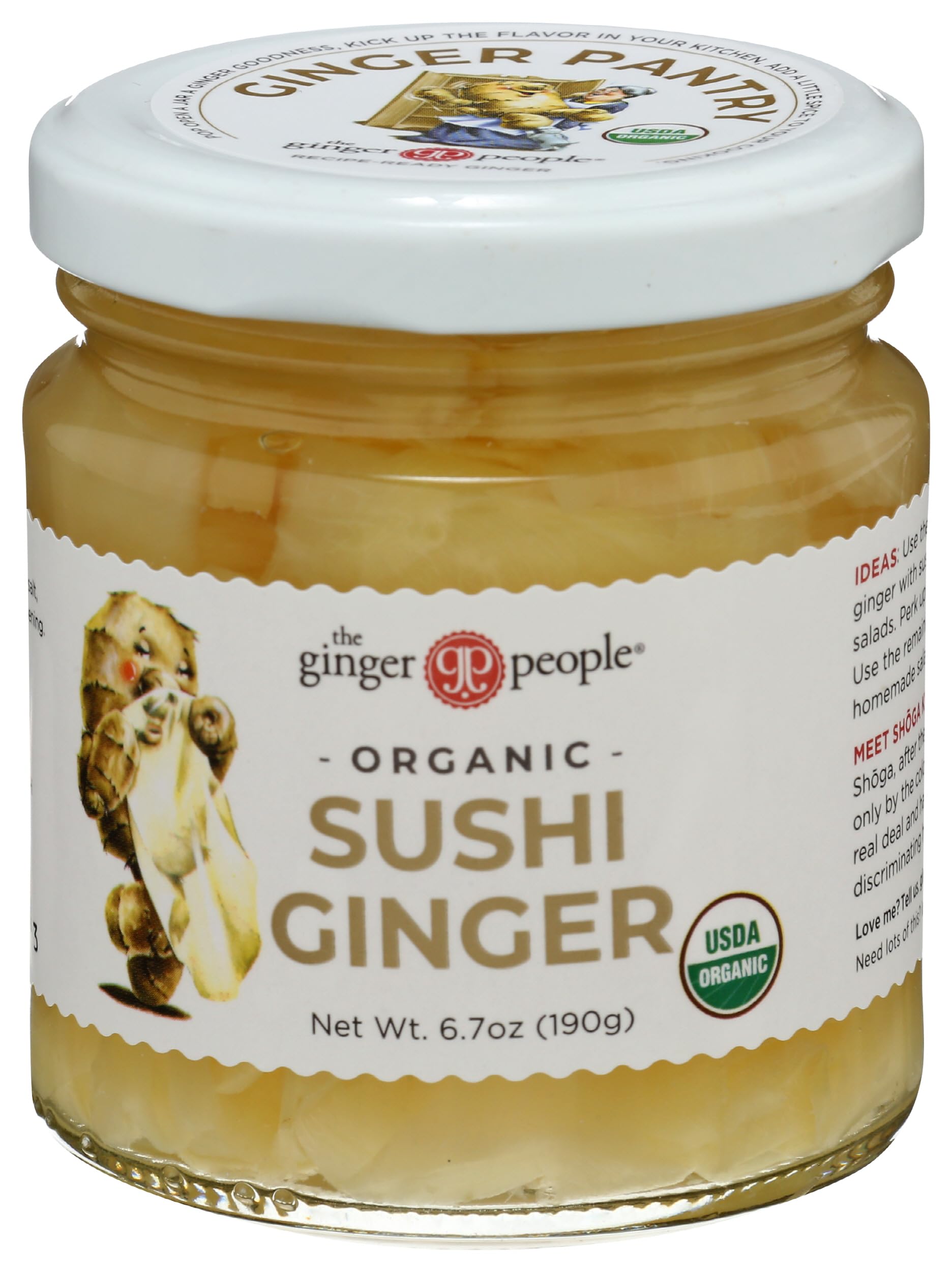 Ginger Pickled Sushi Organic, 6.7 Ounce