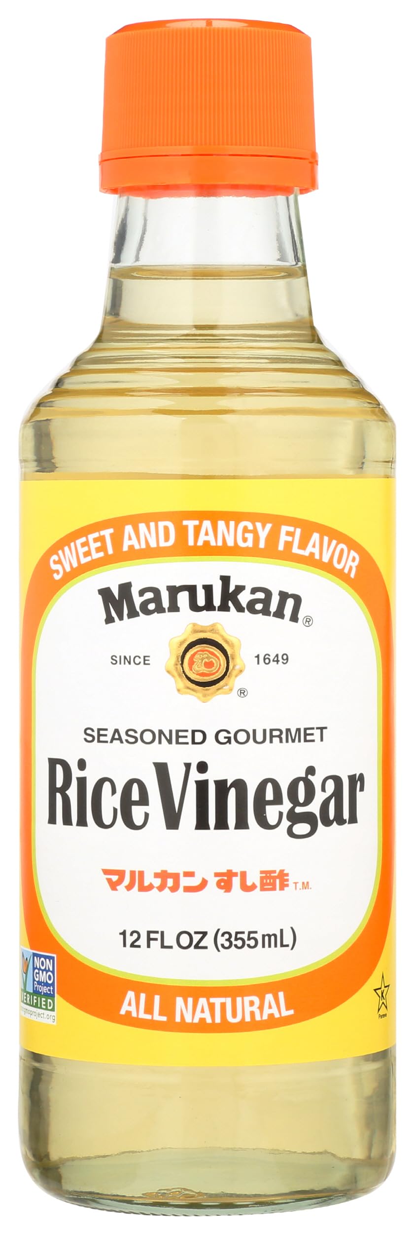 Marukan Seasoned Gourmet Rice Vinegar, 12 fl oz